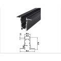 flush mounted magnet track light fixture